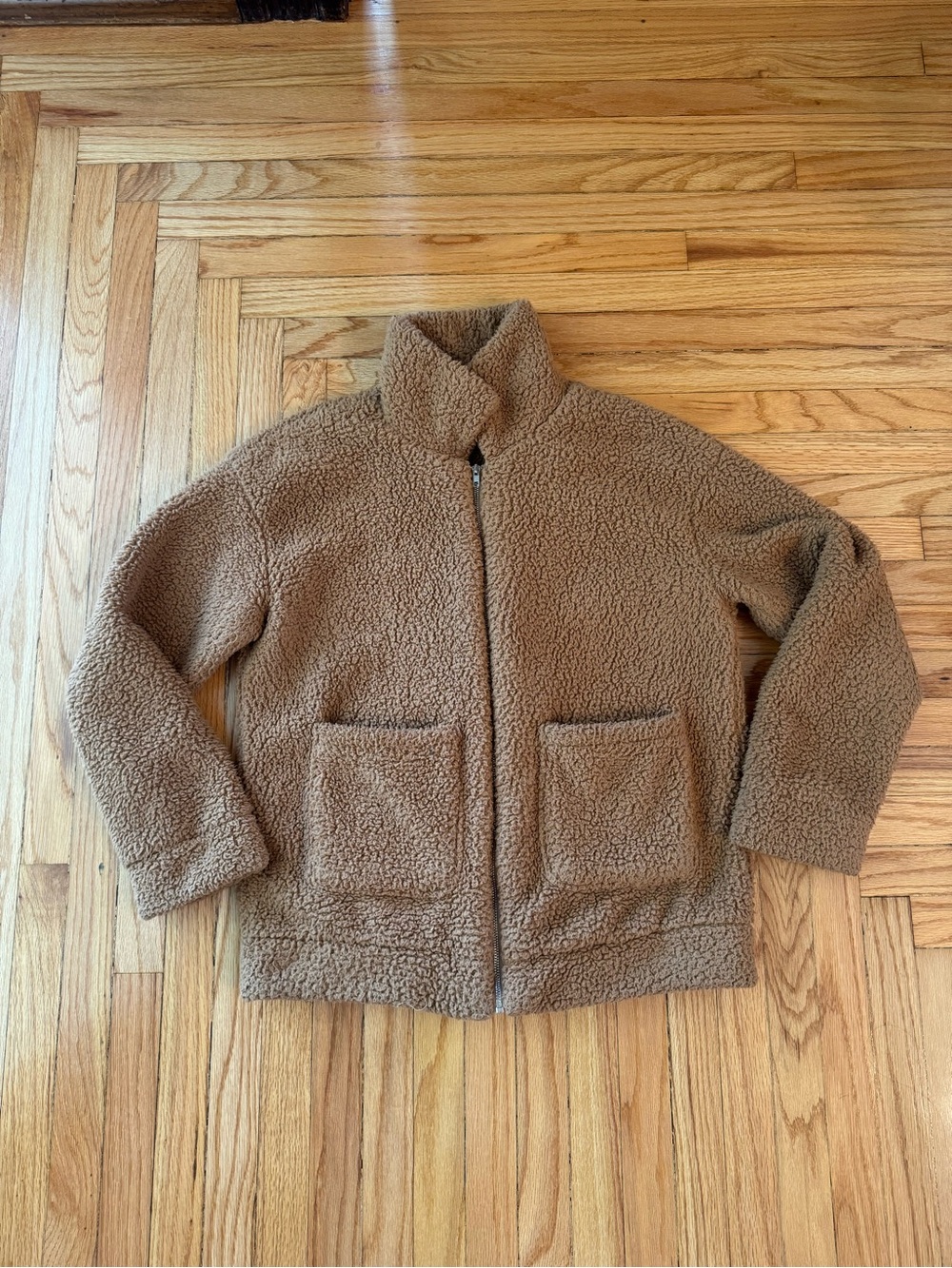Women’s Brown Teddy Coat